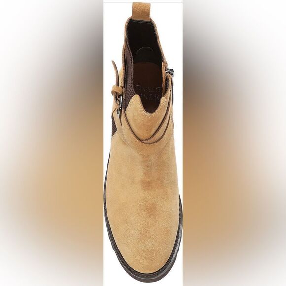 Donald Pliner buckled suede bootie - Picture 5 of 5